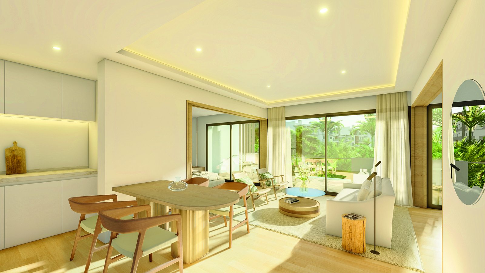 Pool area